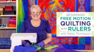 Ruler Work with Patsy Thompson at Missouri Star Quilt Company
